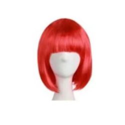 Paróka rövid piros